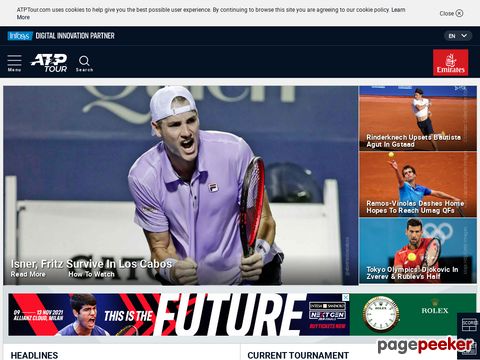 ATP Tour - The official site for mens professional tennis