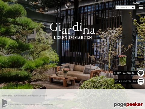 GiardinaZÜRICH - eleganter Mix aus Gartenmesse, hochwertiger Ausstellung und sinnlicher Erlebnisplattform