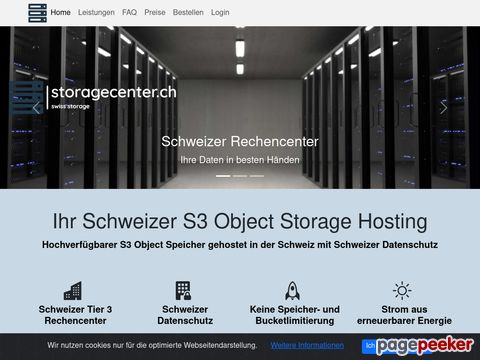 Schweizer S3 Object Storage Hoster