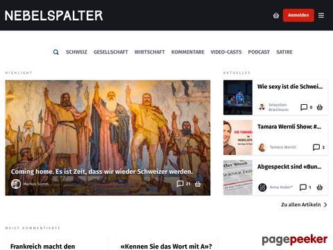 nebelspalter.ch - Nebelspalter – Das intelligente Schweizer Satiremagazin