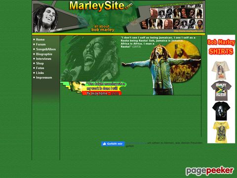 Bob Marley Community / Fan Homepage