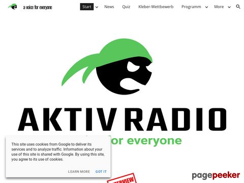 AKTIV RADIO - a voice for everyone