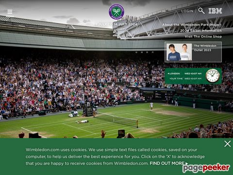 Wimbledon - The All England Lawn Tennis Club (England)