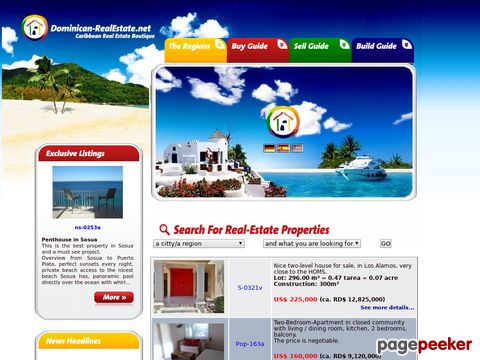 Dominican Real Estate - Cabarete Real Estate // Cabarete Villas