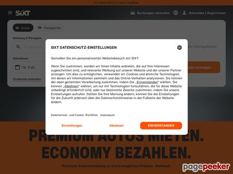 sixt.ch - Sixt Autovermietung