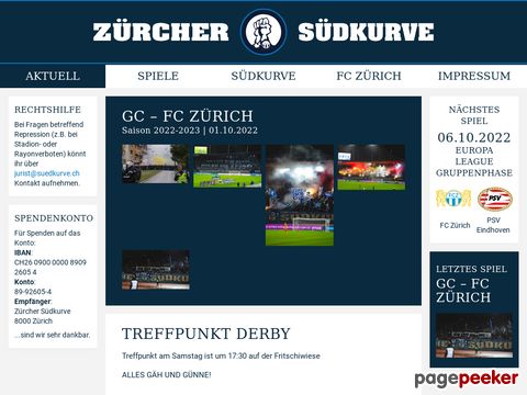FCZ - ZÜRCHER SÜDKURVE - FCZ