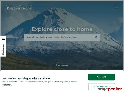 discoverireland.ie - Official Tourism Website