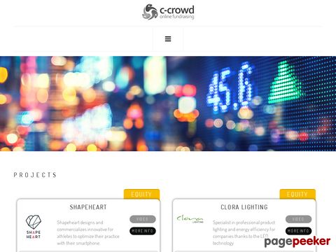 c-crowd.com – Online Fundraising