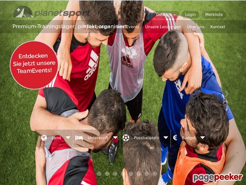 Planet Switzerland Sports - Organisator von Fussballcamps