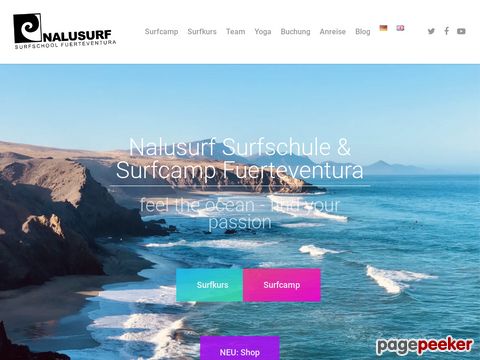 nalusurf.com - Nalusurf Surfschool Fuerteventura La Pred