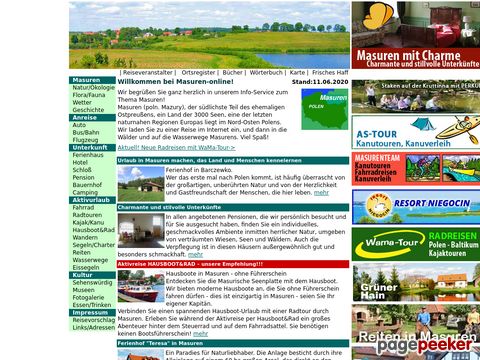 masuren-online.de - Masuren und Ermland im Nord-Osten Polens