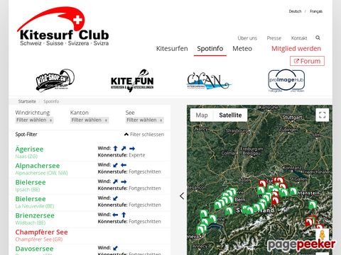Kitesurfclub CH | Spotfinder