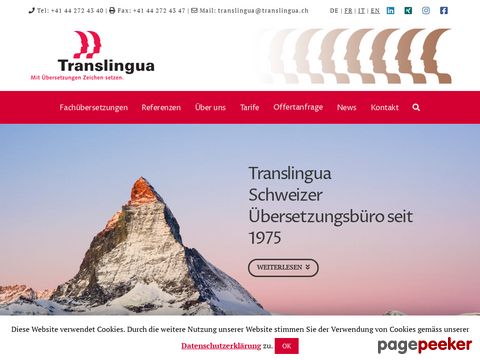 Translingua - Mit Übersetzungen Zeichen setzen