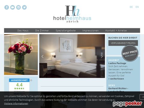 Hotel Helmhaus **** (ZH Kreis 1)