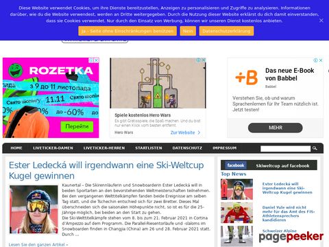 skiweltcup.tv - Skiweltcup Saison - News-Portal