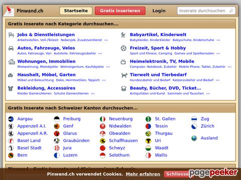 pinwand.ch - die virtuelle CH - Pinwand