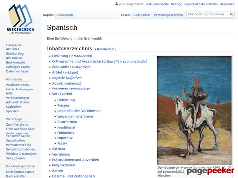 Spanish - Eine Einführung in die Grammatik