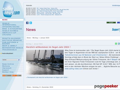 Sailing News Switzerland 