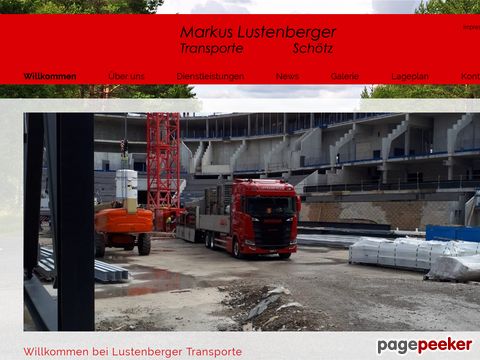 lustenberger-transporte.ch - Transportunternehmen Luzern