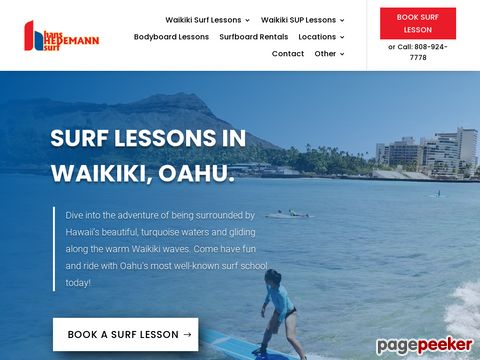 Hans Hedemann Surf School of Oahu - Hawaii