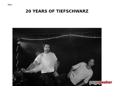 TIEFSCHWARZ - elektronische Musik