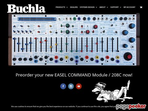 Buchla and Associates - designers of unusual electro-acoustic instrumentation for electronic music