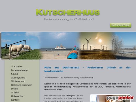 Ferienwohnung Kutscherhuus - Urlaub in Ostfriesland