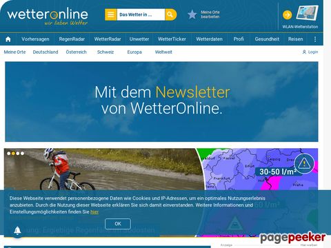 Eurowetter online