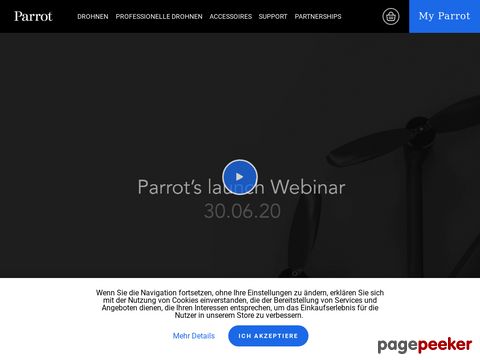 Parrot Deutschland - civil drone, Jumping Sumo, Zik 2.0, Asteroid, Automotive OEM