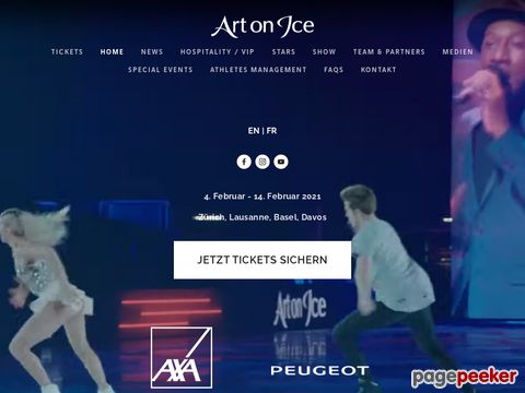 Art on Ice - Schweizer Eiskunstlaufgala im Zürcher Hallenstadion