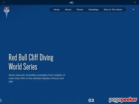 RedBull - Red Bull Cliff Diving - Eintauchen