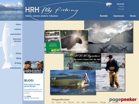 fliegenfischen.ch - Fliegenfischen mit H.R. Hebeisen