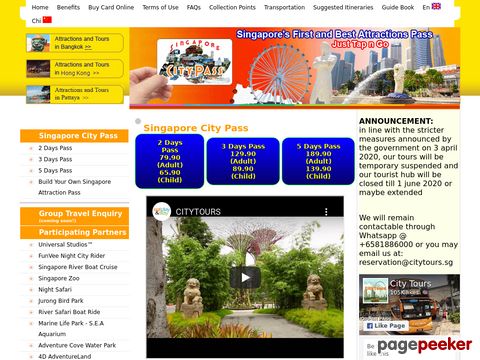 singaporecitypass.com - Singapore City Pass® - Save money with Your Singapore Attractions pass