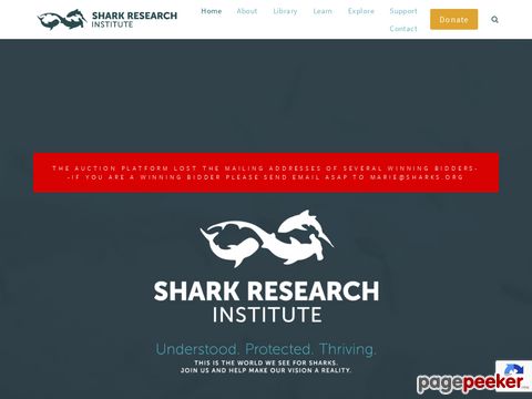 sharks.org - Shark Research Institute