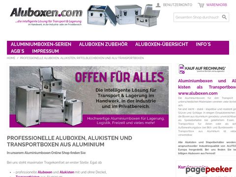 aluboxen.com - Transportboxen aus Deutschland