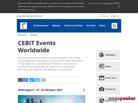 CeBIT - Die grösste Messe für Informationstechnik der Welt (Hannover, Deutschland)