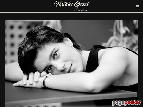 Sängerin Natalie Gozzi - Für einzigartige Momente
