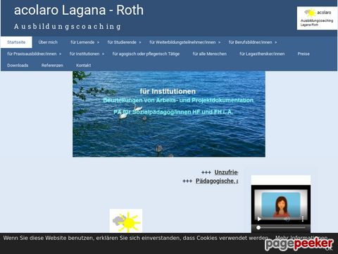Ausbildungscoaching acolaro Lagana-Roth