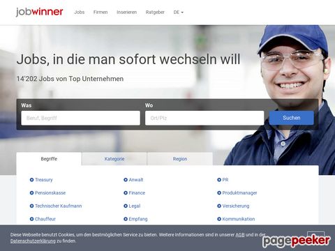 jobwinner.ch - Die Schweizer Stellenplattform
