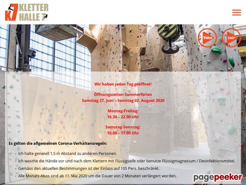 Kletterhalle 7 – Klettern in Basel!