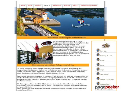 norwegian fishing vacation and lodging at kvernepollen