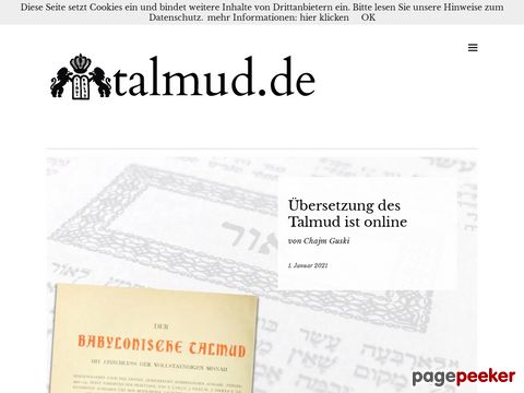 talmud.de Das Judentum