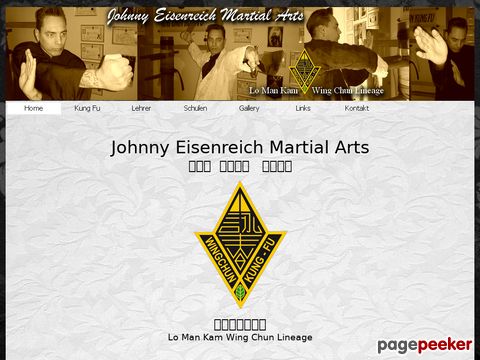 Wing Chun Kung Fu by Johnny Eisenreich