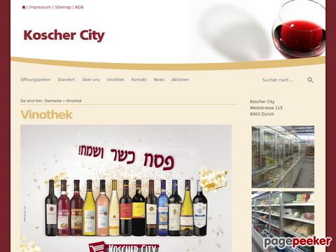 koscher-city.ch - Koscher City - Koscher-Wein