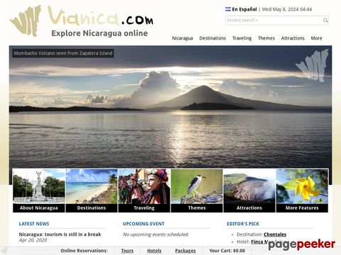 ViaNica.com -- Explore Nicaragua online!