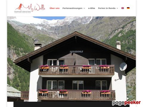 Ferienwohnung Wallis, Randa bei Zermatt ¦ Schweiz, Ferienhaus Wallis