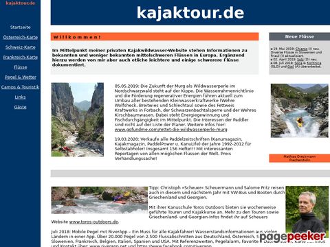 kajaktour.de - Deutsche Kajakwebsite