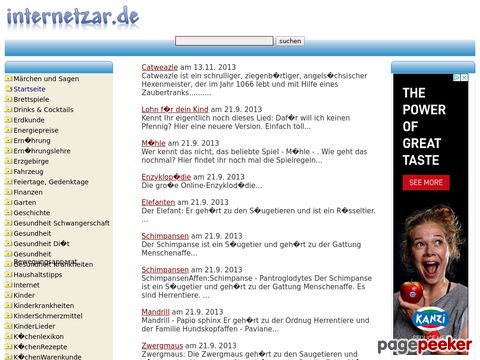 internetzar.de das Wissensportal