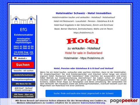 Schweiz Hotel kaufen | Hotelmakler | Hotelkauf