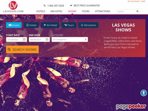 LasVegas.com - Discount Las Vegas Shows Tickets